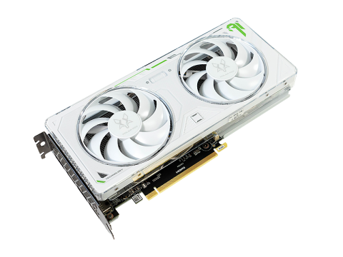 Manli GeForce RTX™ 4060 8GB 雪狐 双风扇